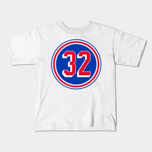 Adam Huska Number 32 Jersey New York Rangers Inspired Kids T-Shirt